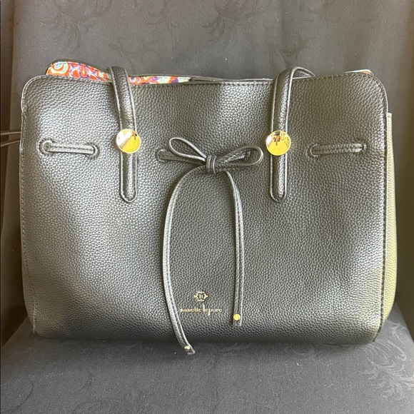 Nanette Lepore Black Handbag - Picture 1 of 6